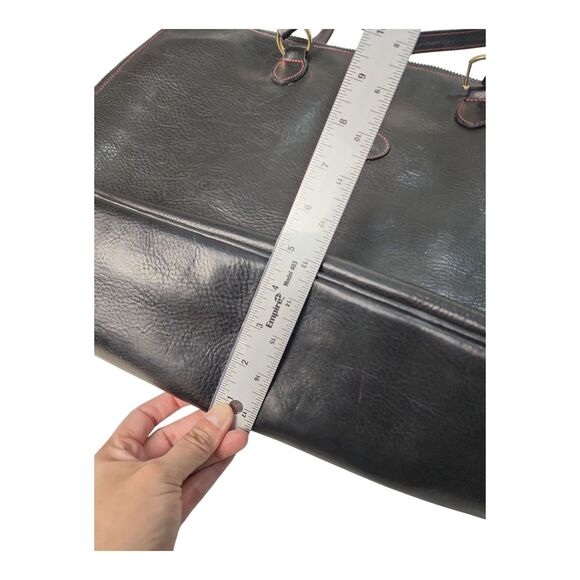 Tangaroa Venezia Terrida Brown leather Large tote bag made in Italy EUC Elegant - Picture 6 of 13